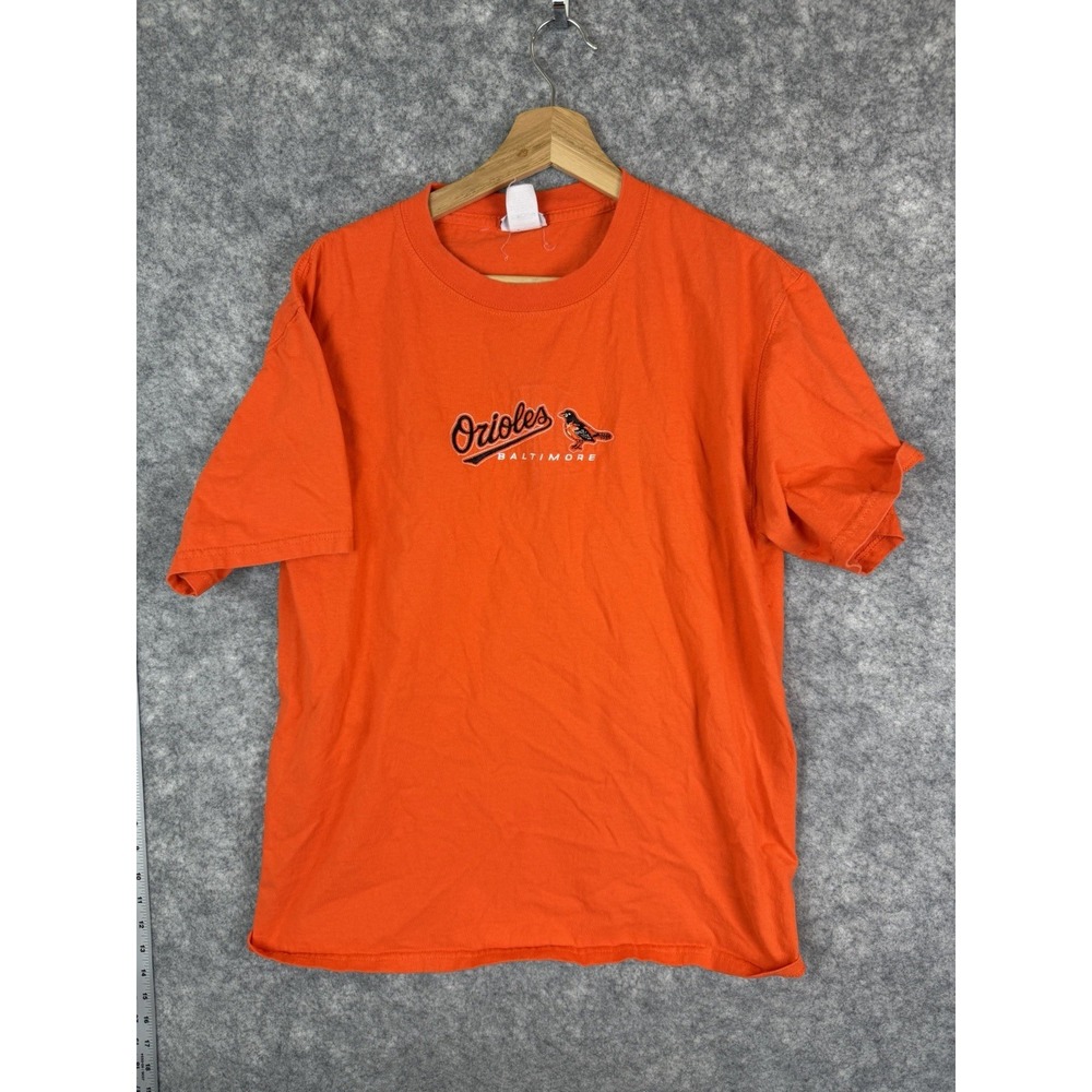 Vintage Baltimore Orioles T-Shirt Mens Medium MLB Ripken Baseball Bird Logo 90s